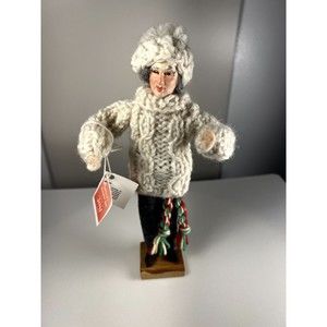 Vintage Aran Irish Character Doll 1960's Handmade The Fisherman NWT F11